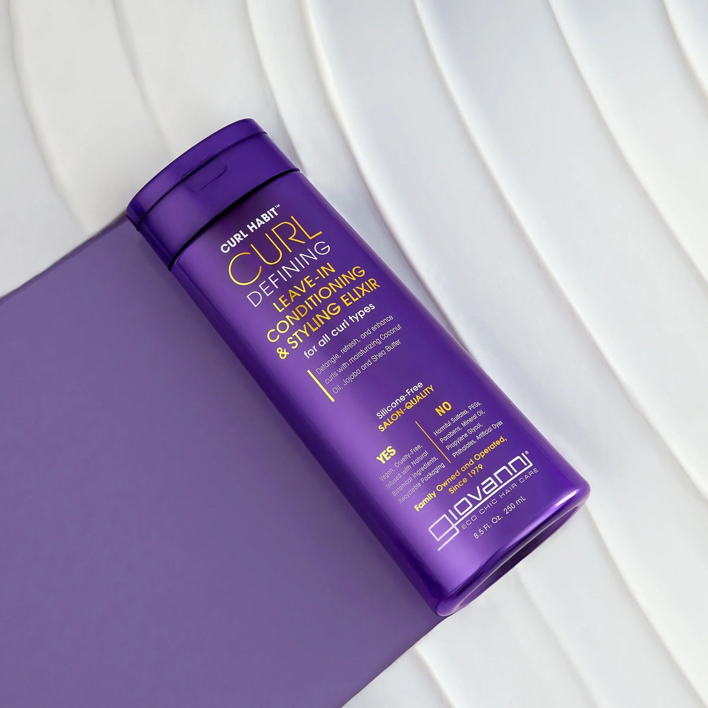 Giovanni Curl Habit™ Curl Defining Leave-In-Conditioning & Styling Elixir, 250ml