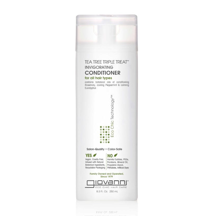 Giovanni Eco Chic Tea Tree Triple Treat Invigorating Conditioner, 250ml