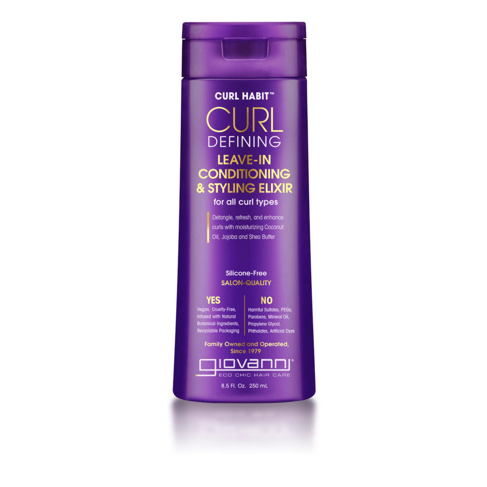 Giovanni Curl Habit™ Curl Defining Leave-In-Conditioning & Styling Elixir, 250ml