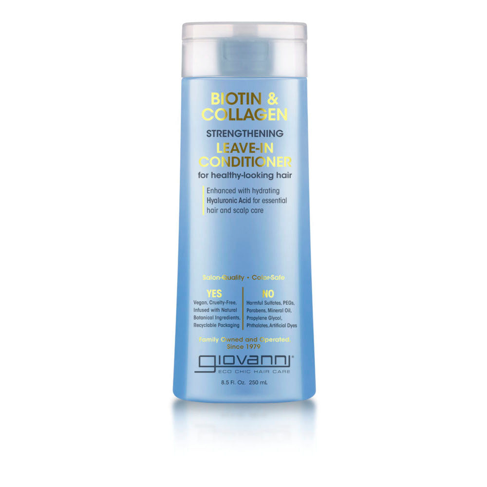 Giovanni Biotin & Collagen Strengething Leave-In Conditioner, 250ml
