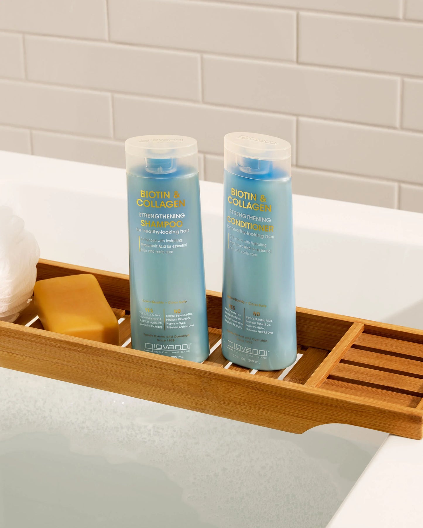 Giovanni Biotin & Collagen Strengething Shampoo, 399ml
