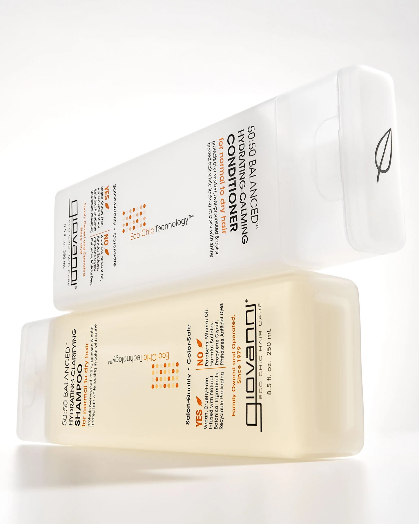 Giovanni Eco Chic 50:50 Balanced Hydrating-Calming Conditioner, 250ml