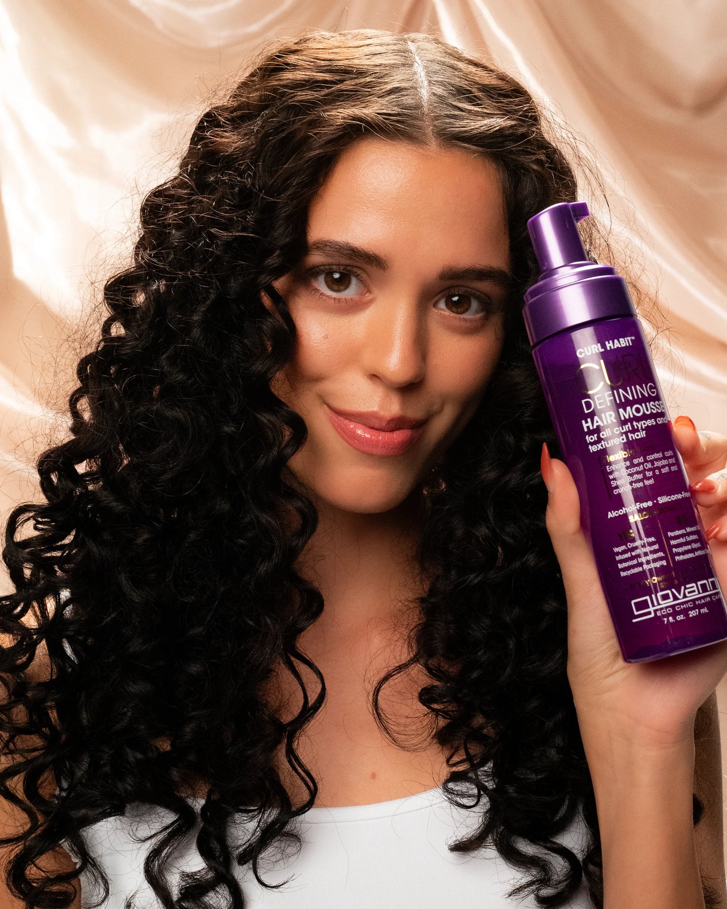 Giovanni Curl Habit™ Curl Defining Hair Mousse, 207ml