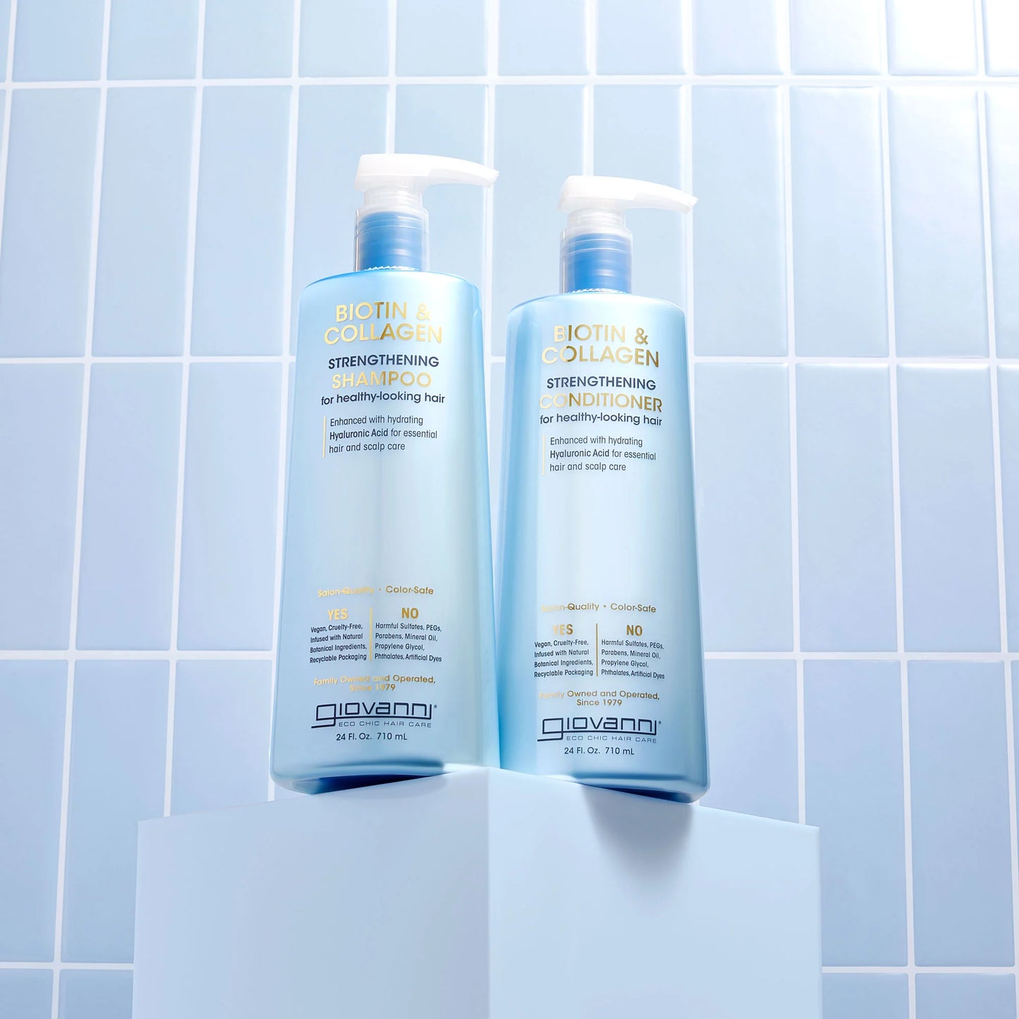 Giovanni Biotin & Collagen Strengething Shampoo, 399ml