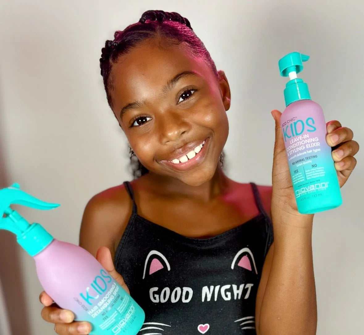 Giovanni Eco Chic Kids Hair Smoothing & Detangling Spray, 236ml