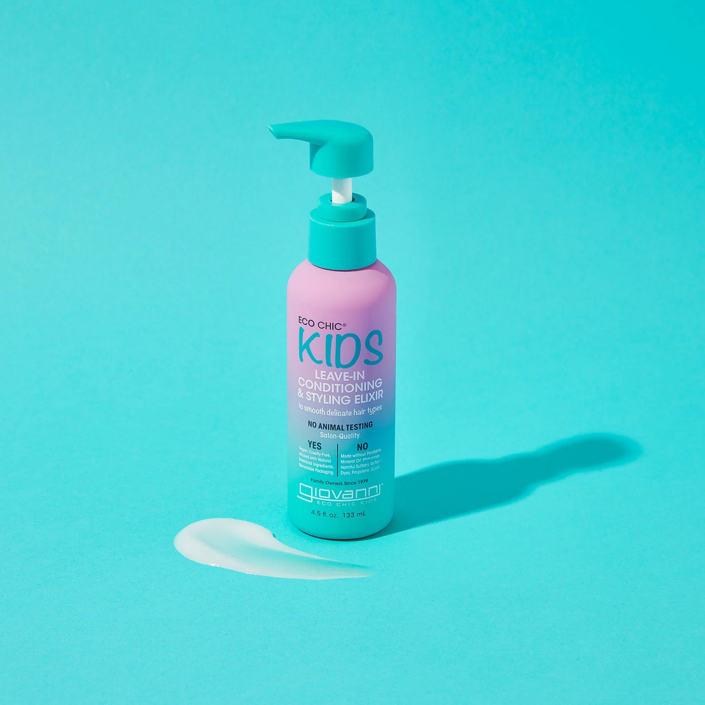 Giovanni Eco Chic Kids Leave-In Conditioning & Styling Elixir, 133ml