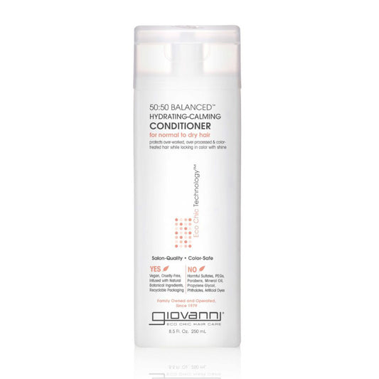 Giovanni Eco Chic 50:50 Balanced Hydrating-Calming Conditioner, 250ml