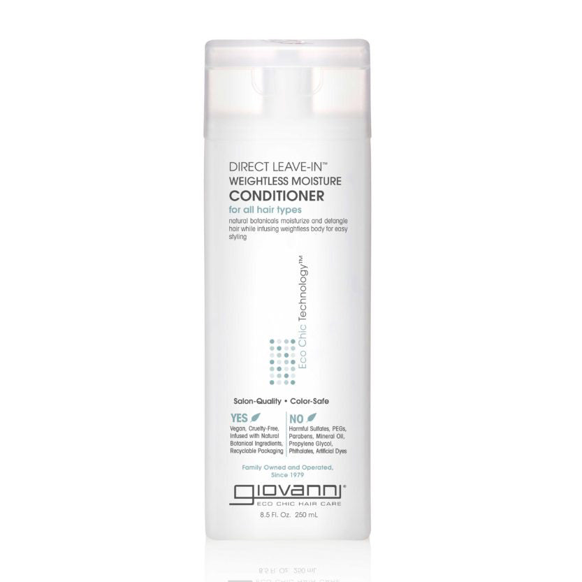 Giovanni Eco Chic Direct Leave-In Weightless Moisture Conditioner, 250ml