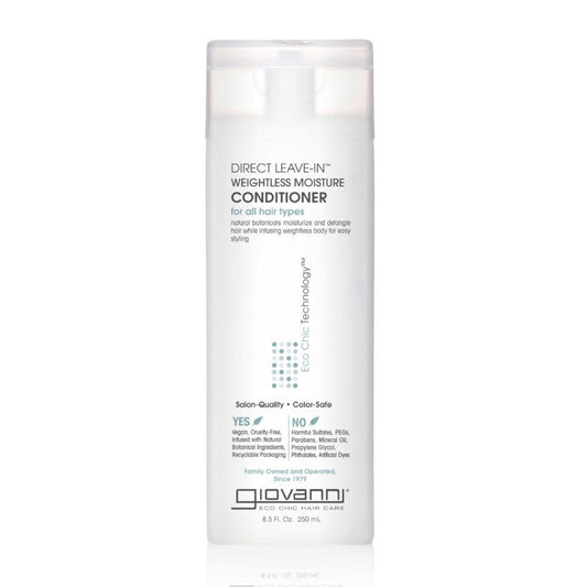 Giovanni Eco Chic Direct Leave-In Weightless Moisture Conditioner, 250ml