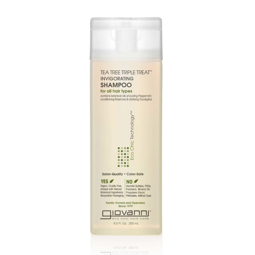 Giovanni Eco Chic Invingorating Tea Tree Triple Treat Shampoo, 250ml