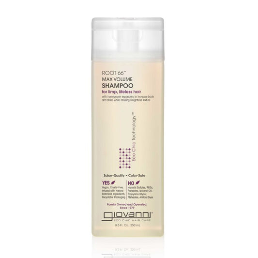 Giovanni Eco Chic Root 66 Max Volume Shampoo, 250ml